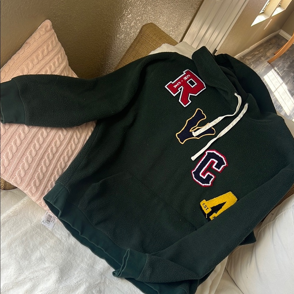 RVCA Dark Green Hoodie